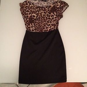 Forever 21 Size Small Leopard Print Dress